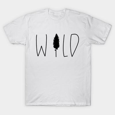 Женская футболка Wild Tree с принтом Харадзюку, кавайная футболка, летняя футболка с коротким рукавом, женская футболка, топ