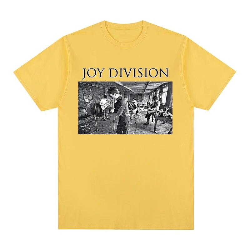 Joy Division Tumblr Humor Black Casual T-shirt Cotton Unisex T Shirt New TEE TSHIRT Womens Tops