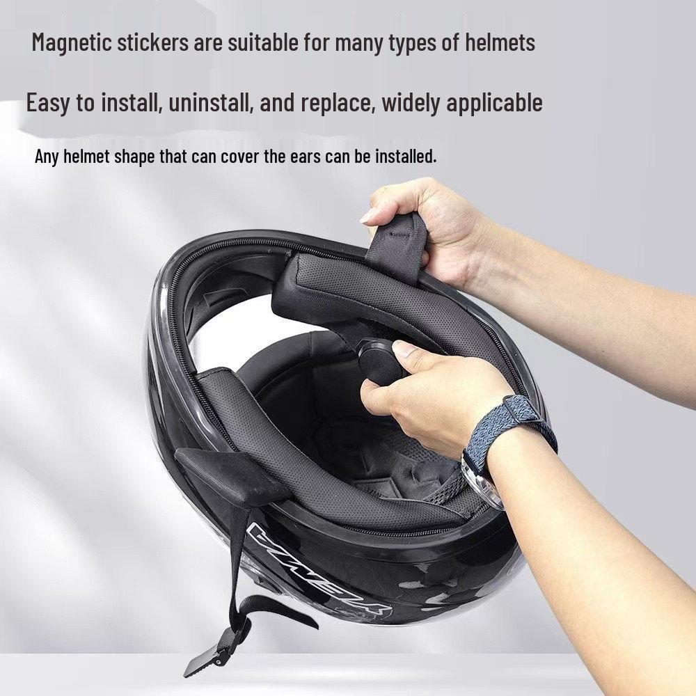 Новые беспроводные Bluetooth наушники для мотоциклетного шлема: Длительное время работы от аккумулятора, Водонепроницаемый