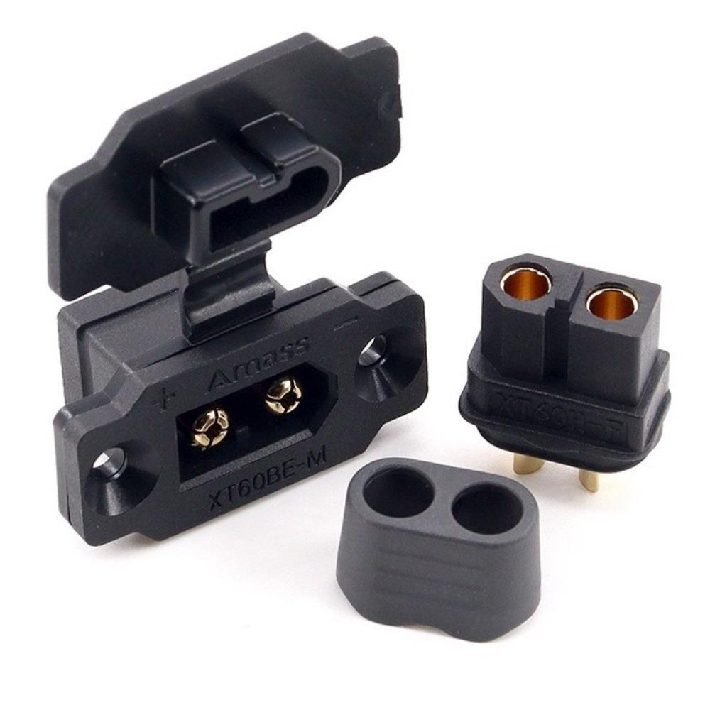East To Install XT60BE Male Plug Amass Female Plug XT60BE-M-F Connector for RC FPV Motor ESC
