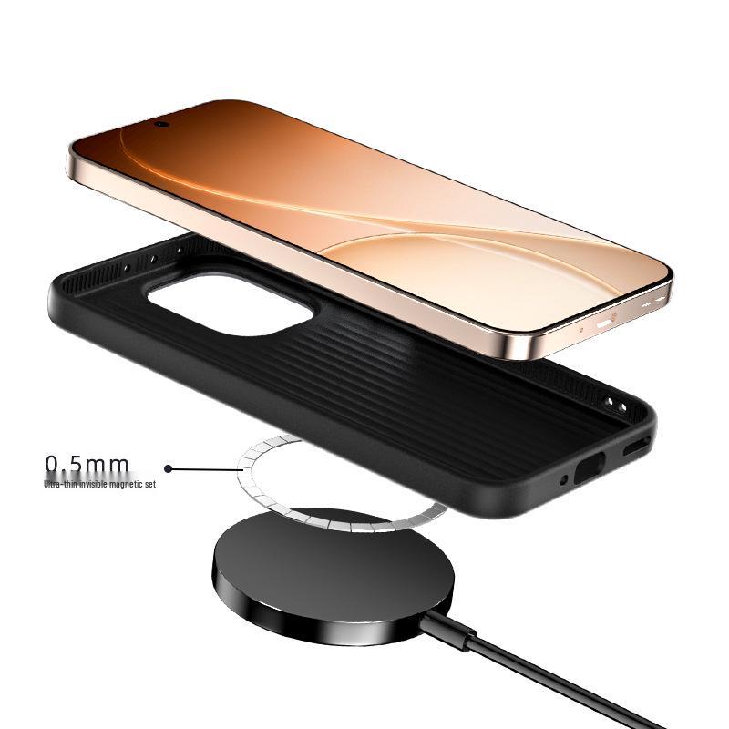 Магнитный противоударный чехол из ТПУ для OPPO Reno 15/14/13