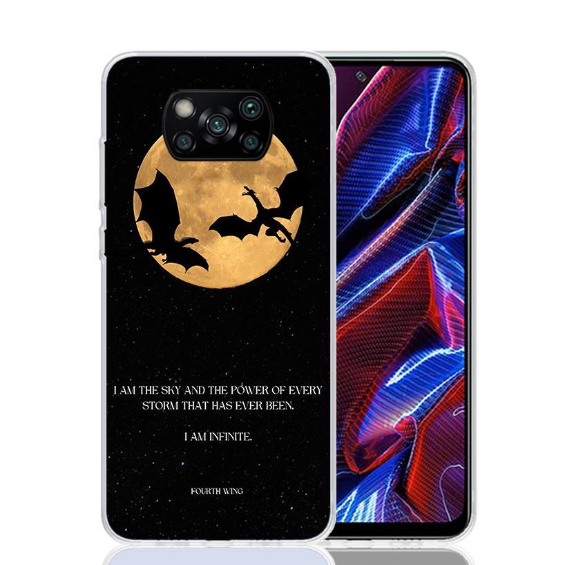 Чехол для телефона F-Fourth W-Wing Dragon для Xiaomi Poco X7 X6 X5 Pro F7 Ultra Redmi 15C 15 13 13C 12 12C 10 10A 10C 9 9A 9C 9T Чехол P