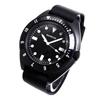 Benrus TYPE-1-BLACK Men's Military Watch, Black