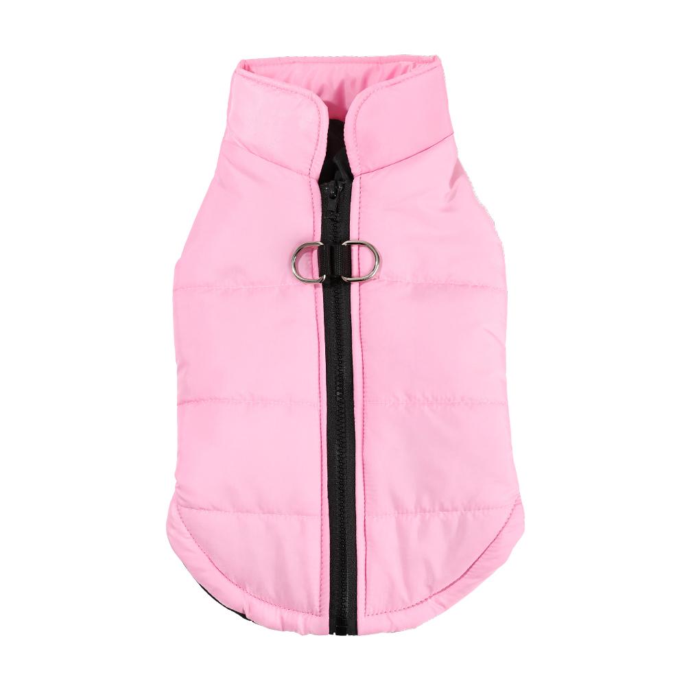 Осенне-зимняя куртка для собак средних и маленьких пород, ветрозащитная, с D-образным кольцом, пальто для домашних животных, одежда для французских бульдогов и шнауцеров