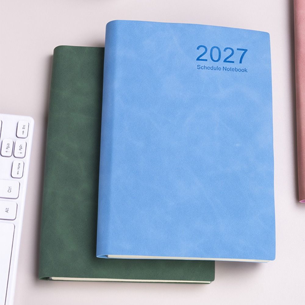 High Quality A5 2027 Planner with Monthly & Weekly Plan Pages Efficiency Agenda Book 365 Days Journal School Office