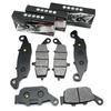 Для SUZUKI SV650A 2016 2017 2018 SV650 2016-2018 SFV650A Gladius ABS 2009-2017 SV SFV 650 Комплекты передних и задних тормозных колодок для мотоцикла