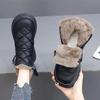 Winter Velvet Snow Boots Waterproof and Anti Slip Versatile Warm Cotton Shoes