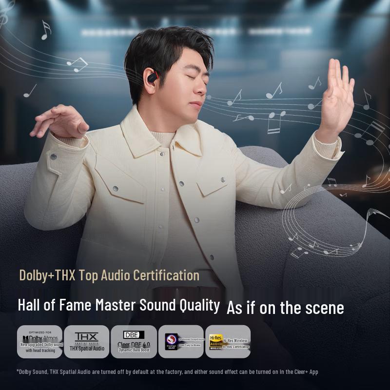 cleer ARC 5 Open-Ear AI Smart Sport Headphones with Dolby Audio