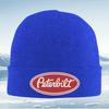 Oval badge Peterbilt text emblem Men Women Unisex Knitted Hat Beanie Pullover Cap Winter Thermal Warm Christmas Outdoor Cycling