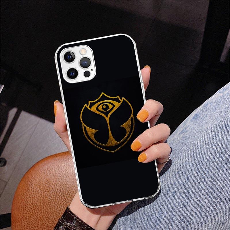 Чехол для телефона Музыкальный фестиваль Tomorrowlands Для iPhone 17 Air 16 Pro Max 16E 15 + 14 Plus 11 12 13 Mini 7 8 SE Подарок Печатная крышка Fund