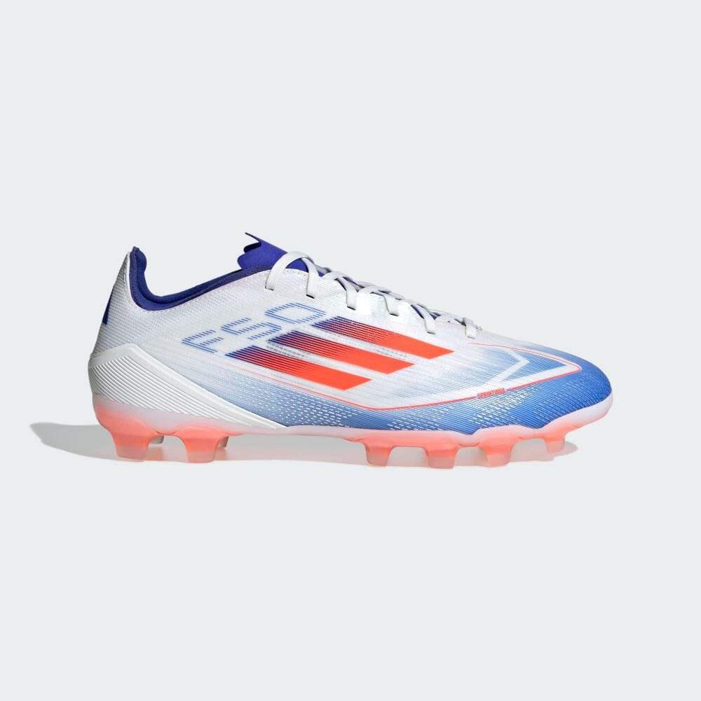 Adidas For Soil and Artificial Turf Footwear White Shoes & Footwear Spikes Unisex Soccer F50 IF1325 Footwear White/Solar Red/Lucid Blue