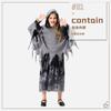 Halloween children's costume cape, Grim Reaper robe, funny costume outfit, old woman/g grandmother performance costume for kids