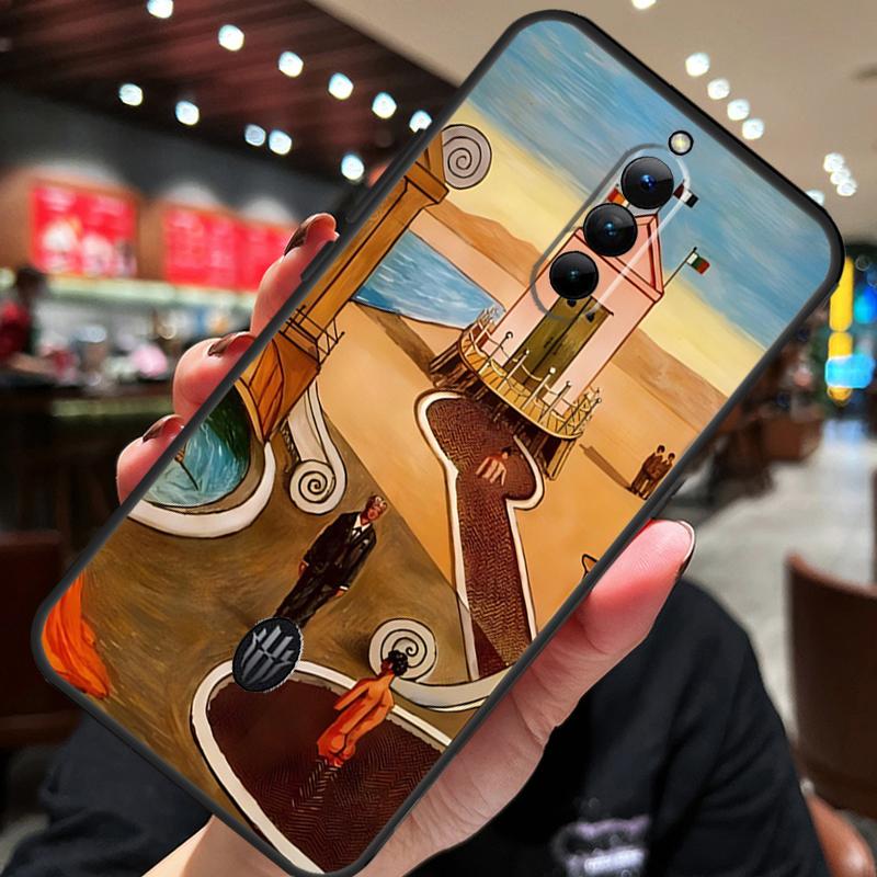 Художественный чехол Рене Магритта Для ZTE Nubia Red Magic 10 Air 7 6S 7S Pro Red Magic 11 10 9 8 8S 9S 10S Pro Plus Чехол