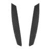 Door Handle Cover Sticker For BMW Z4 E85 2003-2008 Carbon Fiber + Rubber 2Pcs