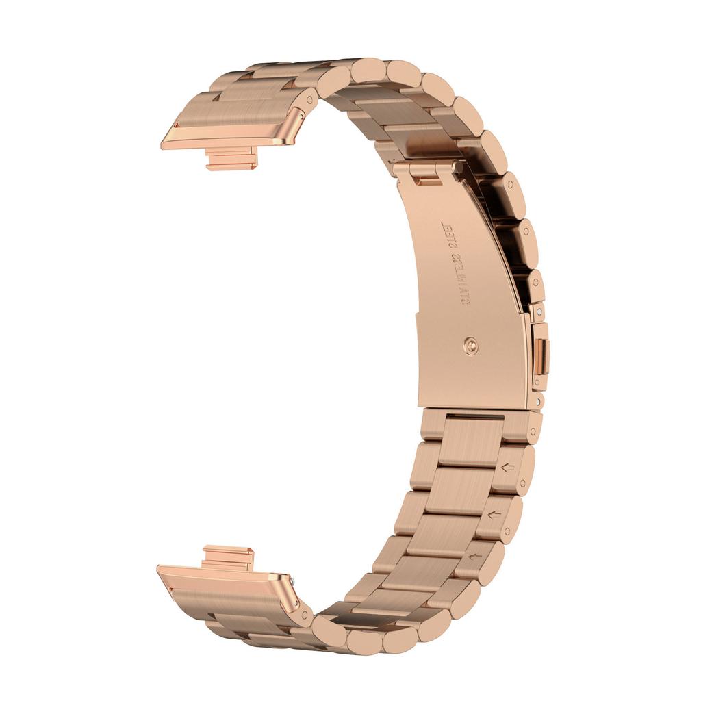 Металлический ремешок для часов из нержавеющей стали, ремешки для часов Fit 3, несколько цветов (Серебро,Черный,Розовое золото,Золото)