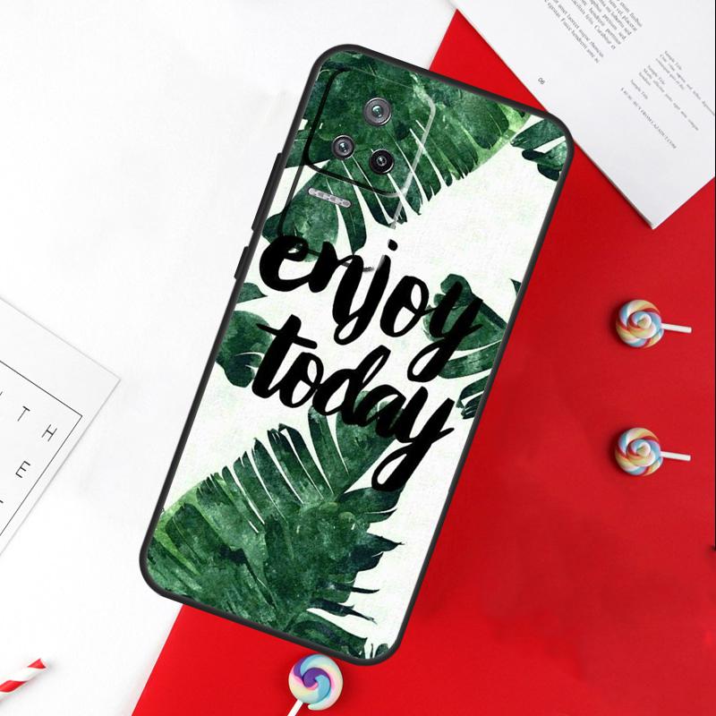 Чехол Monstera Leaves Palm Tree Flowers для Xiaomi 15 Ultra 13 14 11T 12T 13T 14T Pro POCO X7 Pro X3 X5 X6 M6 F5 F6 Pro
