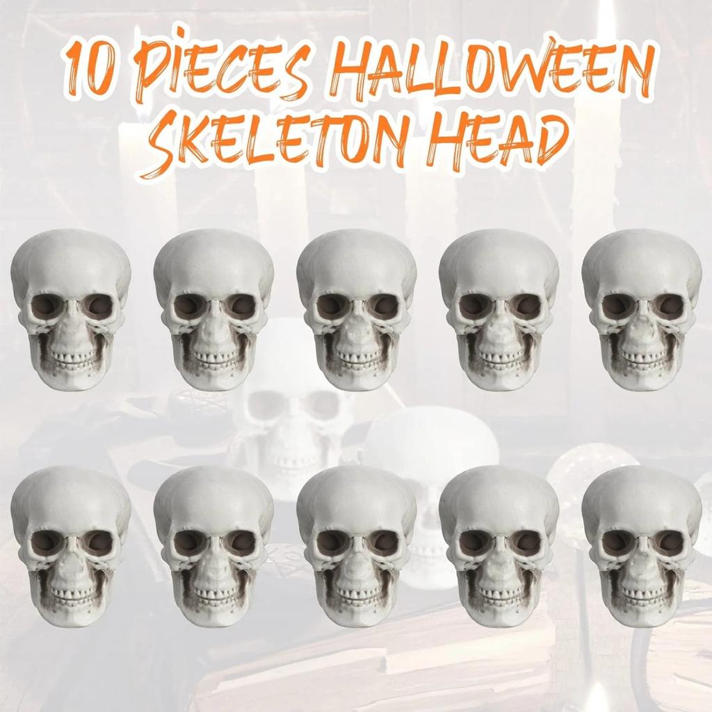 10 штук Украшения для создания атмосферы ужаса Праздничный реквизит для оформления сцены ужаса