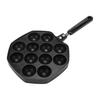 Takoyaki Grill Pan Plate 12 Holes Non-Stick Cooking Grill Baking Pan Octopus Ball Baking Tray for Squid Balls Pancakes