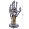 Sensory Toy Simulated Robot Hand Sculpture Model Mechanical Hand Staute  Halloween Holiday