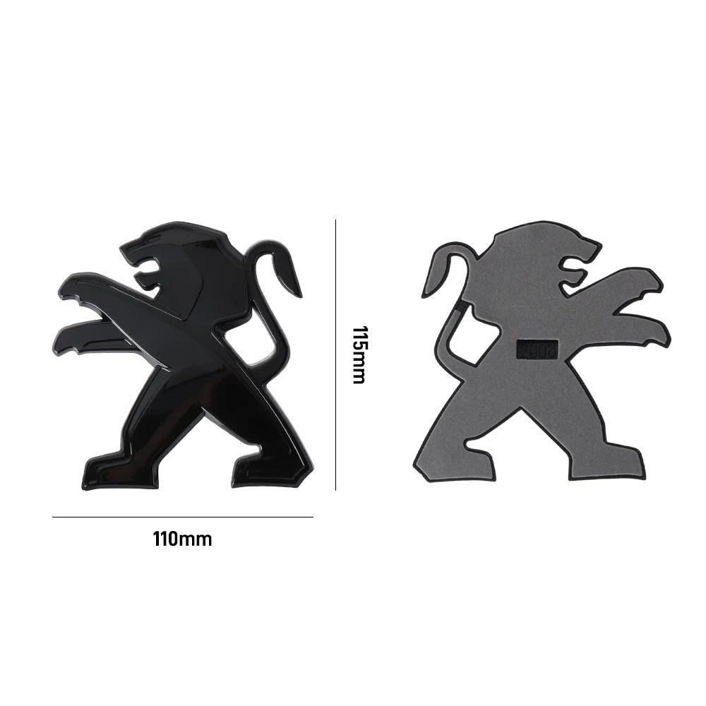 Автомобильная наклейка 2025 Горячая наклейка-эмблема на капот и крышку багажника для Peugeot 5008 107 106 206 307 308 3008 207