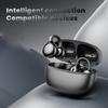 UYUXIO Wireless Earbuds BT 5.4 Clip on Earphone with 72H Play Time XP7 Waterproof Long-Battery Life Over Ear Buds for Sport