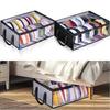 Large Capacity Baseball Cap Storage Box Collapsible Closet Organizer Case Cap Storage Bag  Travel