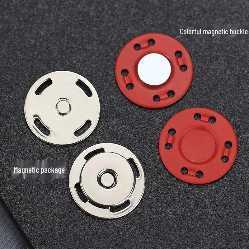 Скрытая магнитная кнопка для пальто, кардиганов и сумок - прочная металлическая невидимая застежка