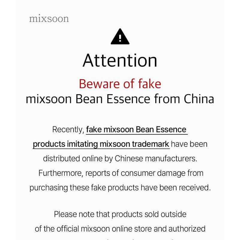 mixsoon - Bean Essence Duo Set