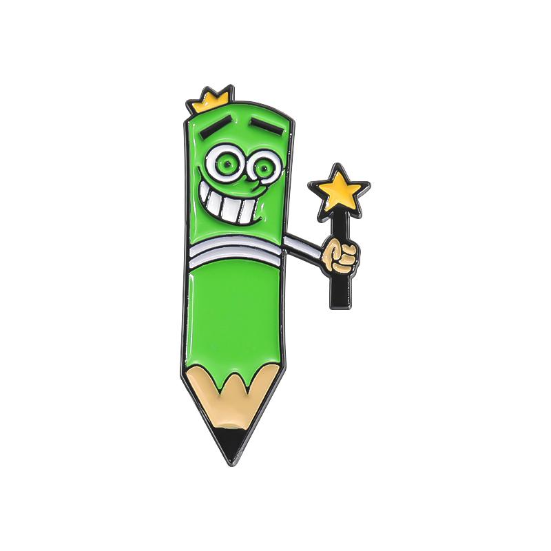 Эмалевые значки с аниме-персонажами, на заказ, броши для мальчиков и девочек, значки на лацкан, мультяшные украшения, подарок для детей, друзей