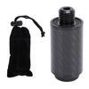 2 Inch Pool Cue Extension Carbon Fibre Billiard Cue Extender with Bumper for Universal Cue Accessori