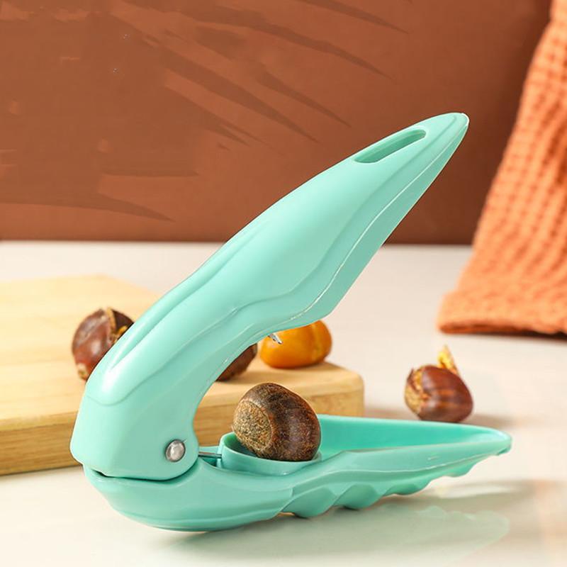 Машина для снятия кожуры с каштанов из нержавеющей стали, орехокол, инструмент для открывания орехов, шелушитель для орехов, резак для шелушения каштанов, кухонные гаджеты