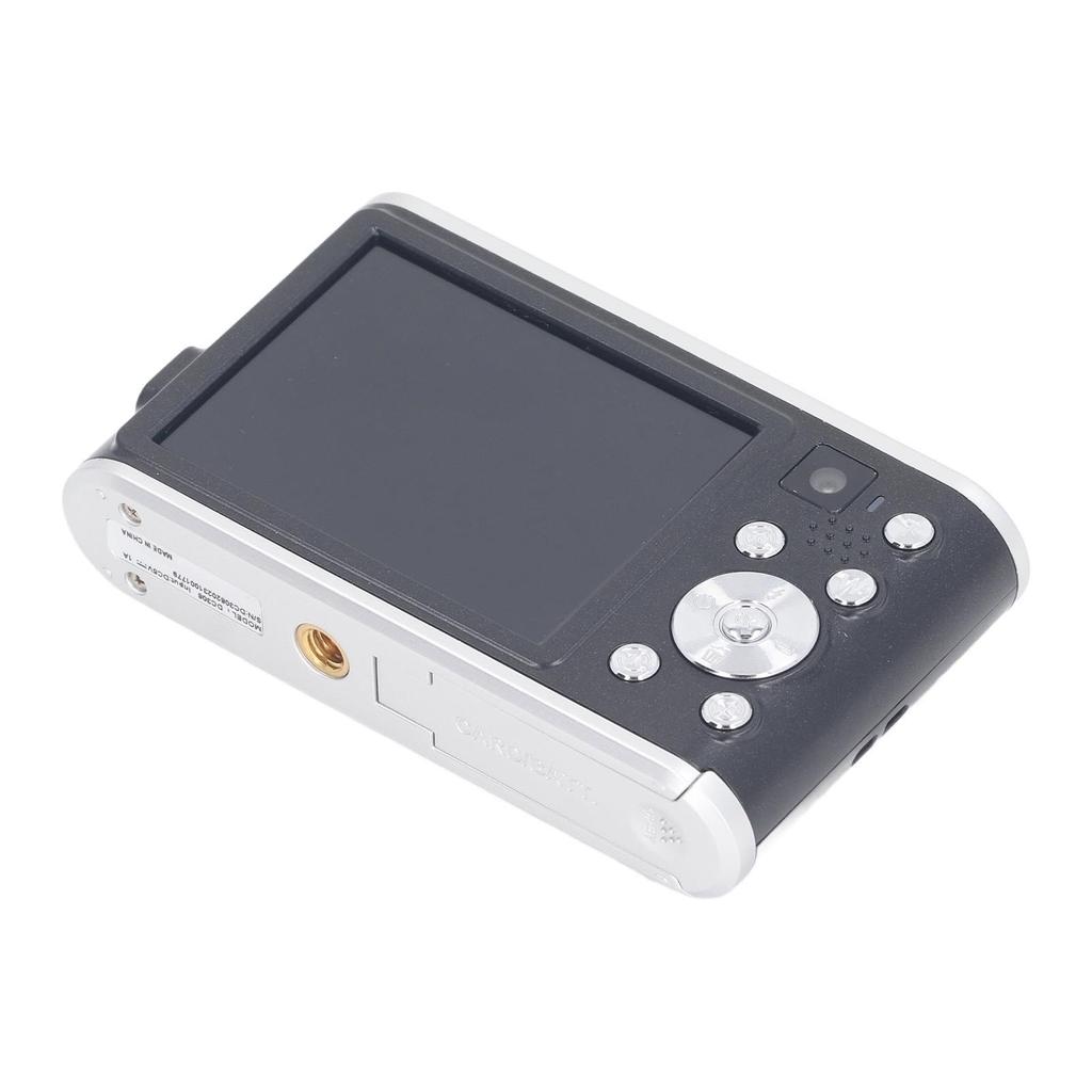 Pocket Camera 48MP 4K Ultra HD Dual Lens 16x Zoom Autofocus Anti Shake 2.4 Inch IPS Display Screen Compact Digital