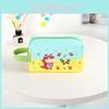 Cute Cartoon Shin Chan Series Pu Stylish Makeup Bag For Students And Travelers