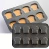 Nonstick Madeleine Cake Baking Pan 6/8 Cavity Dessert Baking Tray Bread Baking Mold  Household