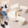 High Heel Slippers Thick Bottom Waterproof Platform Women Sandals