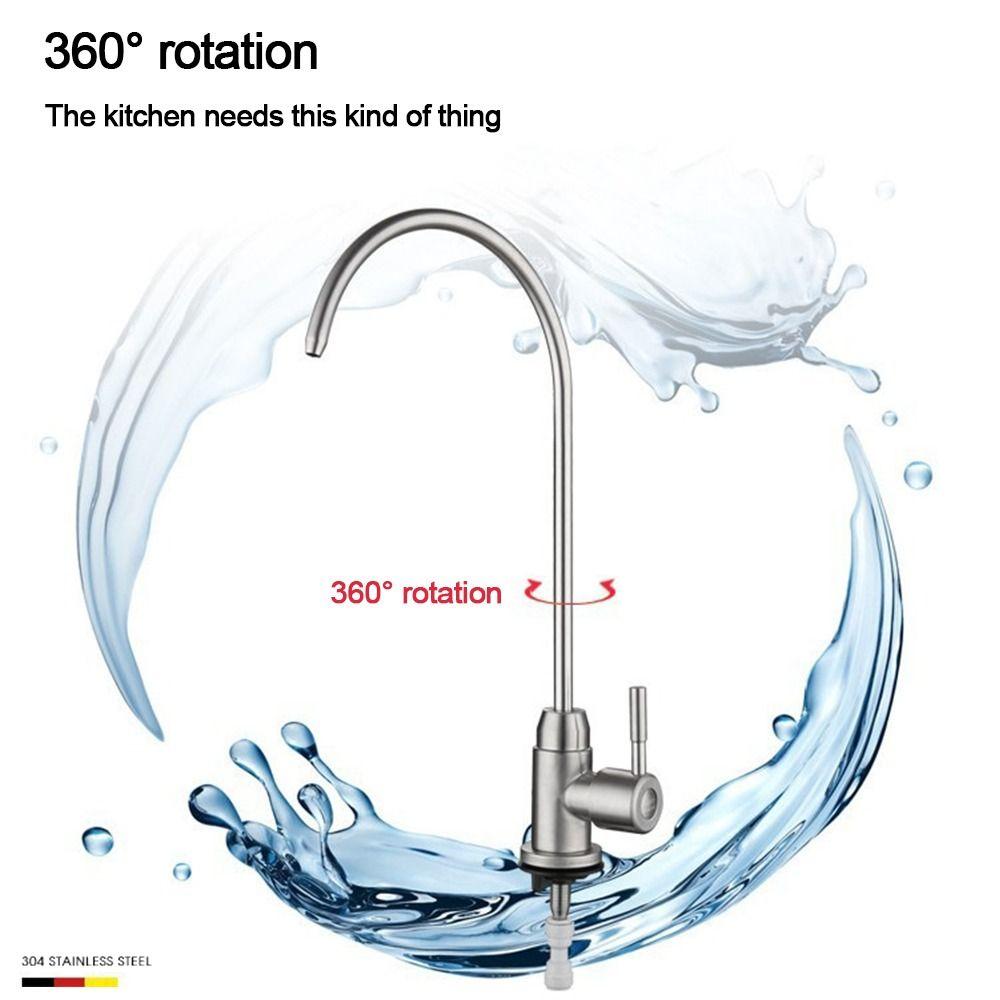 Quick Connector Kitchen Taps Stainless Steel Drinking Water Faucet Water Filter Faucet Wash Basin