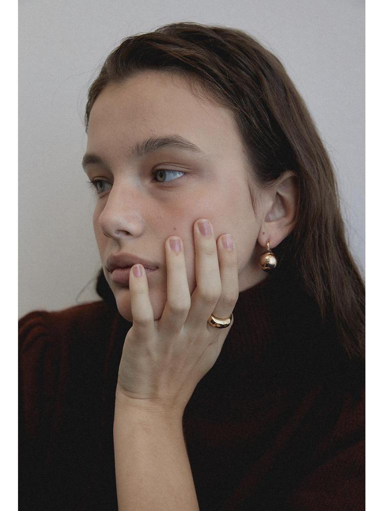 Металлические серьги-пусеты в стиле корейского блогера – Модные золотистые и серебристые маленькие круглые серьги