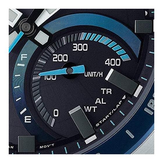 Б/У [Готов к отправке] CASIO EDIFICE Синхронизация со смартфоном Солнечная ECB-900DB-1B Черный/Синий x Серебристый Часы Мужские