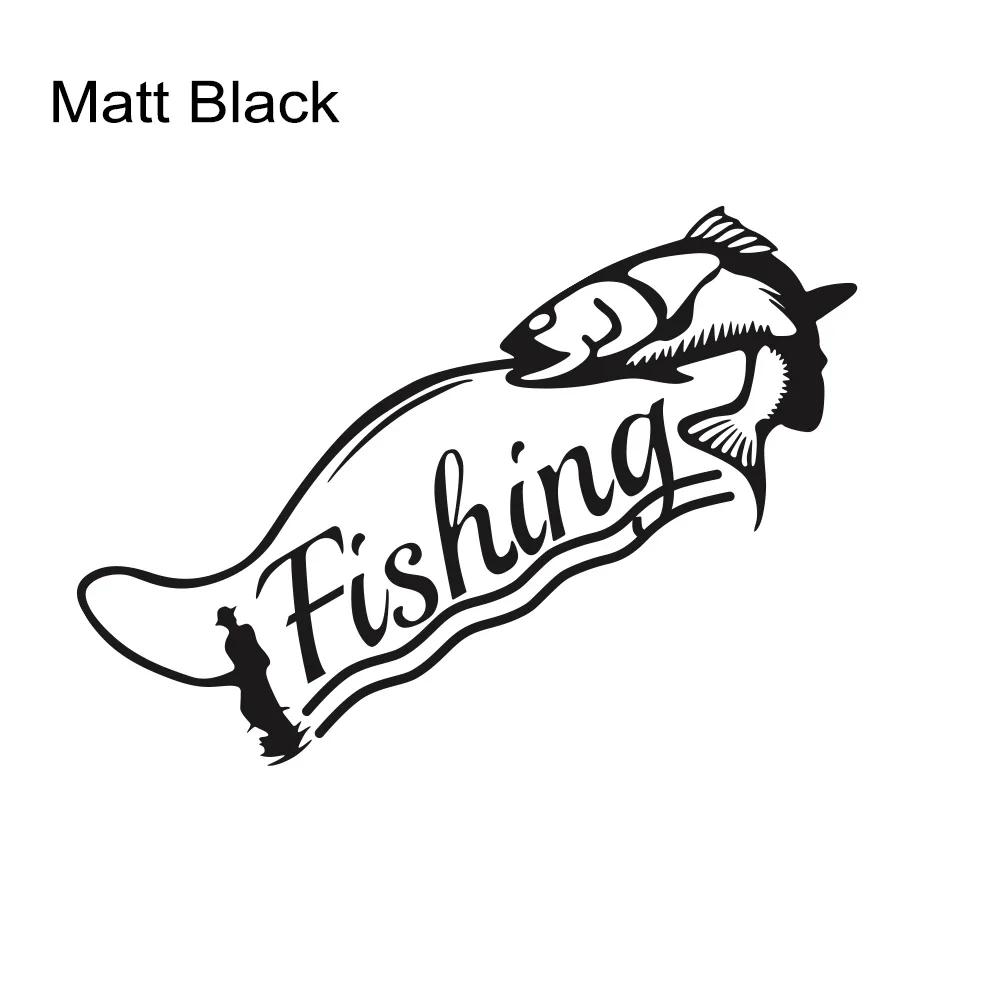 Funny Car Stickers Fishing Hunter For Car Truck SUV Ship Windshield Window Auto Body Creative Decor Accessories Vinyl Decals
