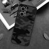 Black Night Camo Camouflage Case For OPPO Reno 13F 14F 12F 11F 12 11 10 14 Pro 8T 8 Lite OPPO Find X9 X8 X6 X5 Pro Cover