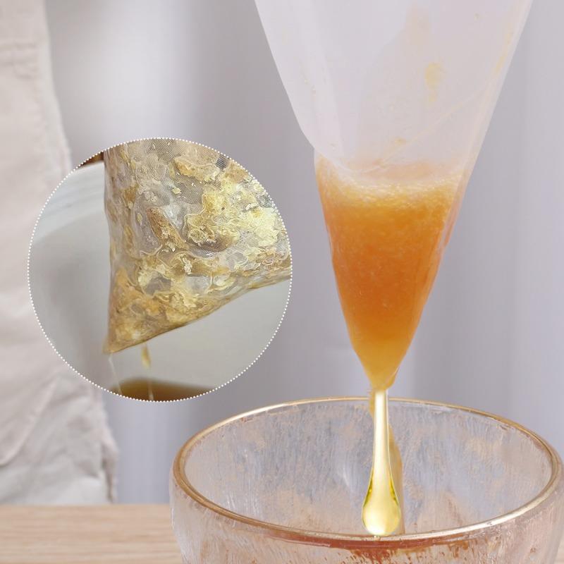 Honey Strainer Filter Screen Purifier Food Grade Nylon Food Soy Milk Filter Bags Fiber Beekeeping Equipment Tool Kitchen Gadgets6