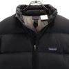 Patagonia На открытом воздухе Куртка пуховик с длинным рукавом XL14 Логотип серии Black Детская Б/У