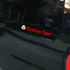 Fun Custom Text Stickers Decals For Snapchat Car Rear Windshield Motorbike Drop Shipping