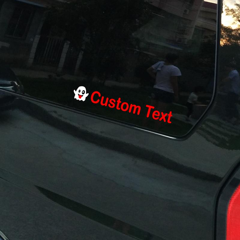 Fun Custom Text Stickers Decals For Snapchat Car Rear Windshield Motorbike Drop Shipping