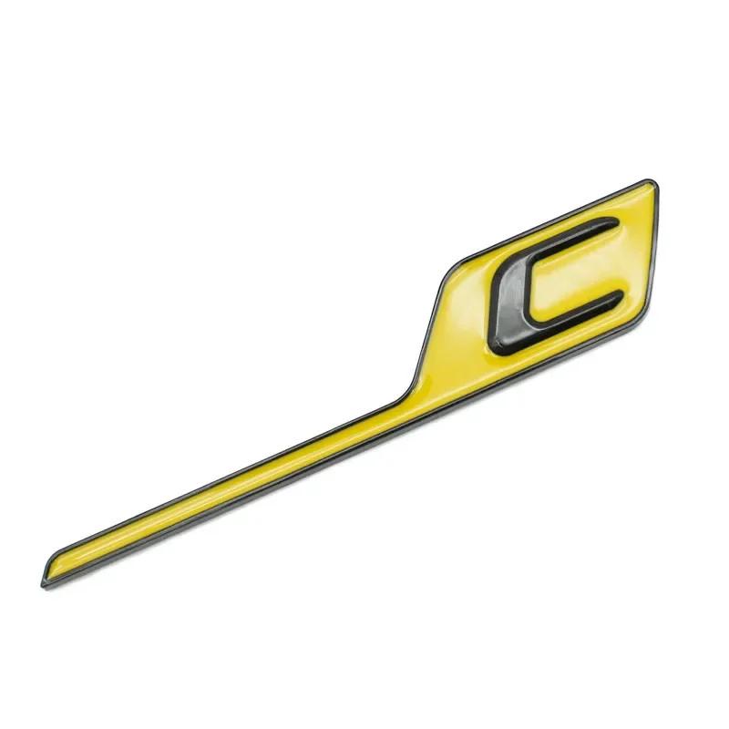 New 3D ABS C R S Letter Rear Trunk Emblem Badge Decal Auto Sticker Car Styling For Mercedes Benz AMG GTR GTC GTS GT43 GT63 C190 JM2