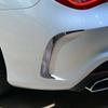 Подходит для Mercedes-Benz W117 CLA200/220 CLA250 CLA45 AMG 2014-2018 Задний бампер Спойлер Воздуховод Canards Крышка Аксессуары