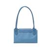 New LONGCHAMP Le Pliage Green Recycled Canvas With Leather Trim Dumpling Bag, One Shoulder Handbag Medium Size Women's Blue 2605919P58
