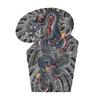 Traditional half-finger three-quarter sleeve tattoo stickers are waterproof, wear-resistant, and long-lasting3-5All-inclusive Japanese-style