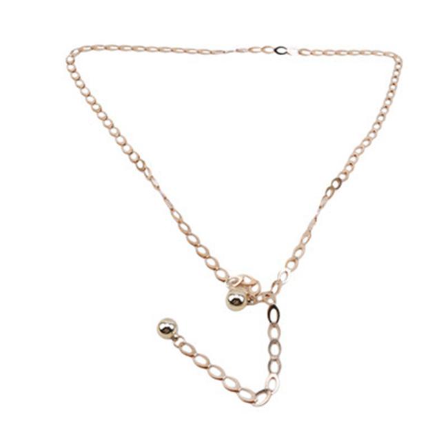 Hip High Waist Belts for Women's Waist Belts All-Match Belt for Party Dress Waist Metal Chain Belts