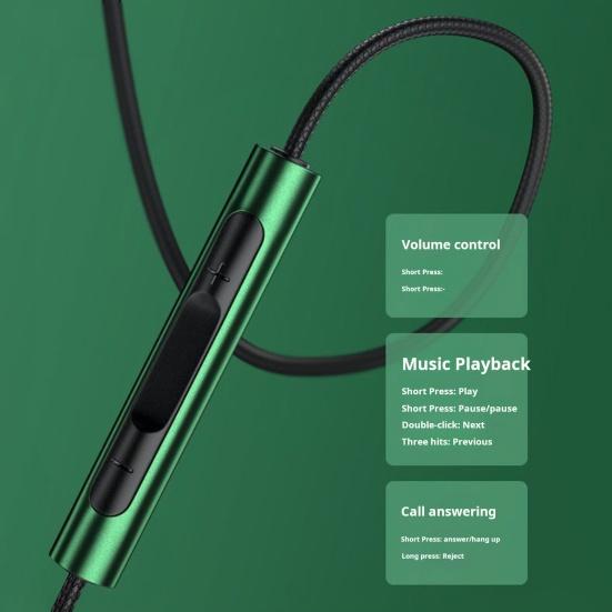 Игровые наушники с тяжелыми басами, HIFI-звук, микрофон с шумоподавлением и усилением басов, проводные наушники 3,5 мм